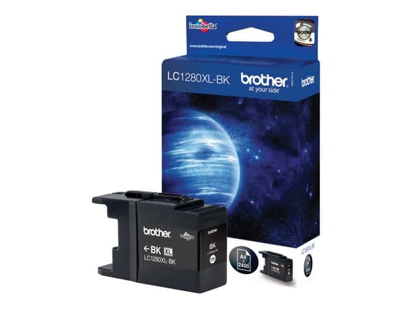 Brother LC1280XLBK - Svart - original - blekkpatron - for Brother MFC-J5910DW, MFC-J6510DW, MFC-J6710DW, MFC-J6910DW