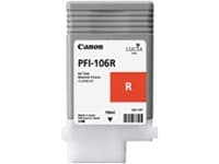 Canon PFI-106 R - 130 ml - rød - original - blekkbeholder - for imagePROGRAF iPF6300, iPF6350, iPF6400, iPF6400SE, IPF6450