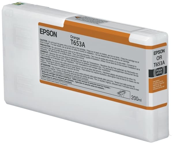 Epson - 200 ml - oransje - original - blekkpatron - for Stylus Pro 4900, Pro 4900 Designer Edition, Pro 4900 Spectro_M1