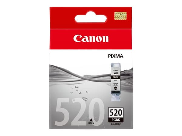 Canon PGI-520 - Svart - original - förpackning med stöldmärkning - bläcktank - för PIXMA iP3600, iP4700, MP540, MP550, MP560, MP620, MP630, MP640, MP