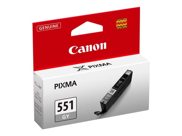 Canon CLI-551GY - 7 ml - grå - original - blekkbeholder - for PIXMA iP8750, iX6850, MG5655, MG6350, MG7150, MG7150 MONSTER UNIVERSITY Edition, MG7550