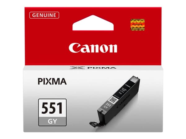 Canon CLI-551GY - 7 ml - grå - original - blekkbeholder - for PIXMA iP8750, iX6850, MG5655, MG6350, MG7150, MG7150 MONSTER UNIVERSITY Edition, MG7550