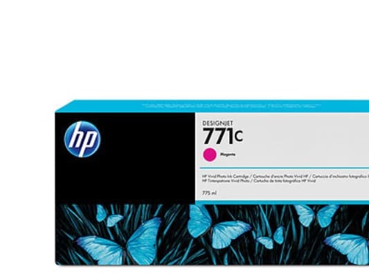 HP 771C - 775 ml - magenta - original - bläckpatron - för DesignJet Z6200, Z6600, Z6610, Z6800, Z6810