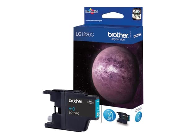 Brother LC1220C - Cyan - original - blekkpatron - for Brother DCP-J525, DCP-J725, DCP-J925, MFC-J430, MFC-J625, MFC-J825; MyMio MFC-J825