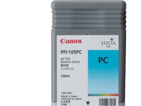 Canon PFI-106 PC - 130 ml - fotosyaani - alkuperäinen - mustesäiliö - imagePROGRAF iPF6400, iPF6400SE, IPF6450 -musteisiin