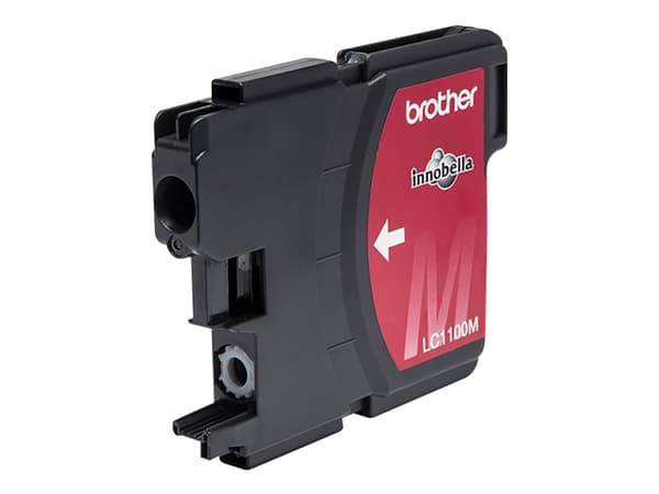 Brother LC1100M - Magenta - original - bläckpatron - för Brother DCP-185, 385, 395, 585, J715, MFC-490, 5490, 5890, 5895, 6890, 790, 795, 990, J615