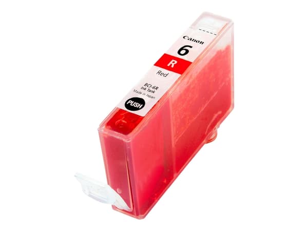 Canon BJ Cartridge BCI-6R RED blekkpatron Original Rød