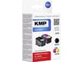 Miniatyrbilde 4 av 5: KMP MULTIPACK C97V - 2-pack - Høy ytelse - svart, farge (cyan, magenta, gul) - kompatibel - blekkpatron (alternativ for: Canon 8286B001, Canon 8288B0