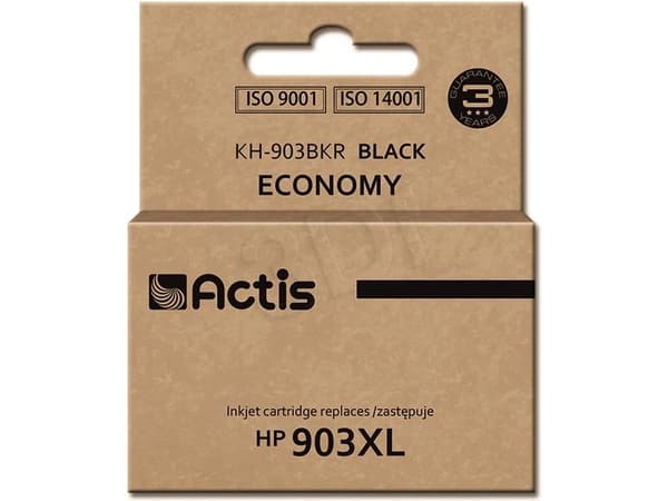Actis KH-903BKR, Høyt (XL) utbytte, Sort, Pigmentbasert blekk, 30 ml, 1 stykker, Enkeltpakke