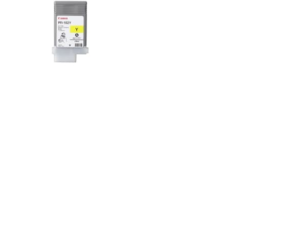 Canon LUCIA PFI-102 Y - 130 ml - gul - original - blekktank - for imagePROGRAF iPF510, iPF610, iPF650, iPF655, iPF750, iPF755, iPF760, iPF765, LP17,