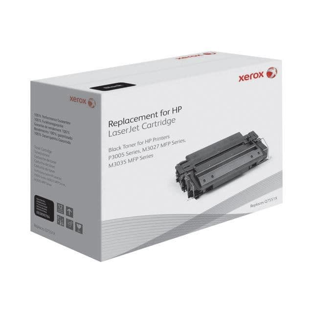 XEROX Q7551X tonerpatron - sort - til HP - høj kapacitet - 14000 udskrifter