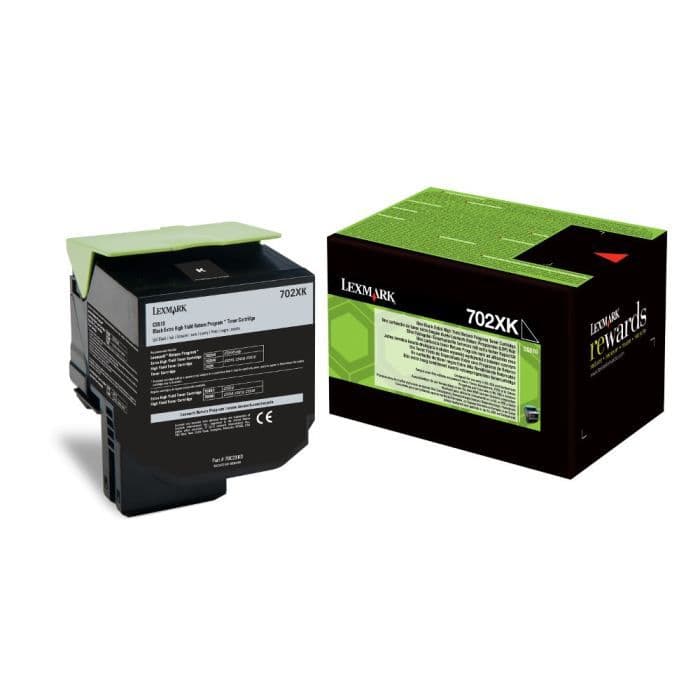 LEXMARK - 1 702XK tonerkassette - Standard kapacitet 8.000 sider