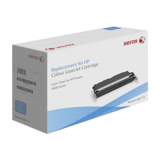 XEROX Q6471A tonerpatron - Cyan - Til HP - 6000 udskrifter
