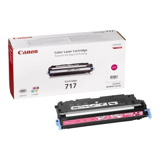 CANON Pakke med 1 tonerkassette - 717 - Magenta - standard kapacitet 4000 sider
