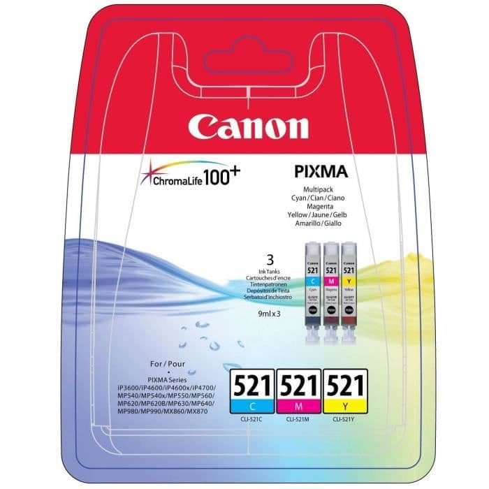 Canon CLI-521 farveblækpatron