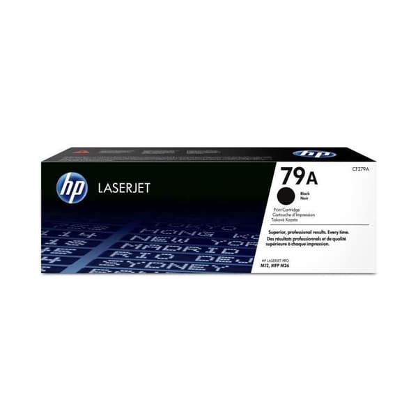 HP 79A svart original LaserJet tonerkassett (CF279A) för HP LaserJet Pro M12 / M26
