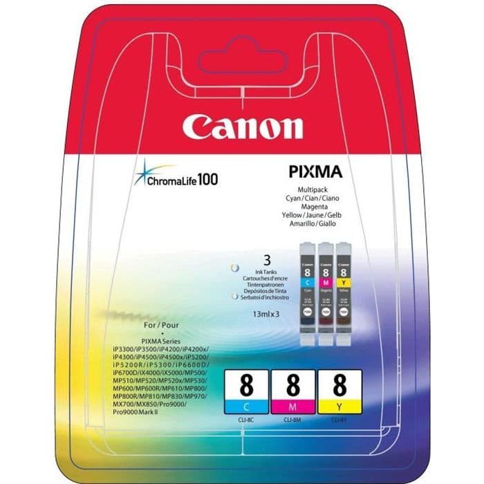 Canon CLI-8 farveblækpatron