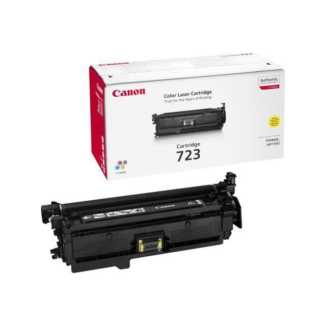 CANON Tonerkassett - 723 - Gul - Standardkapacitet 8 500 sidor