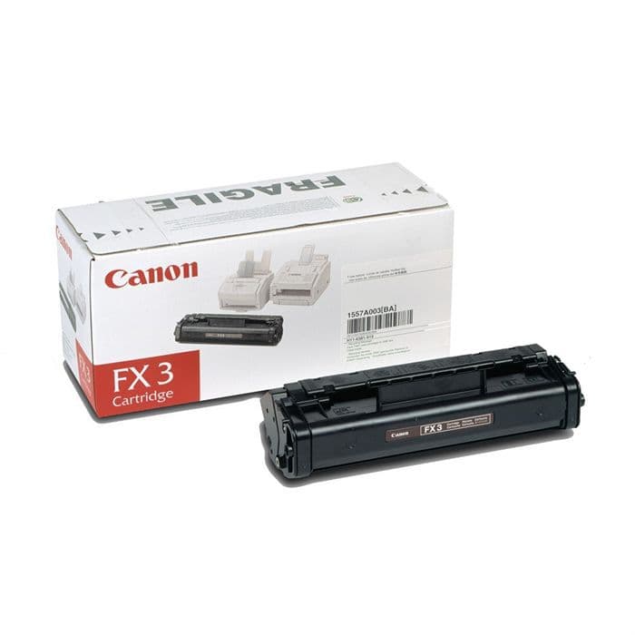 CANON Pakke med 1 tonerkassette - FX-3 - Sort - standard kapacitet 2700 sider