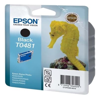 EPSON T0481 kassette - sort - 13 ml - 630 sider