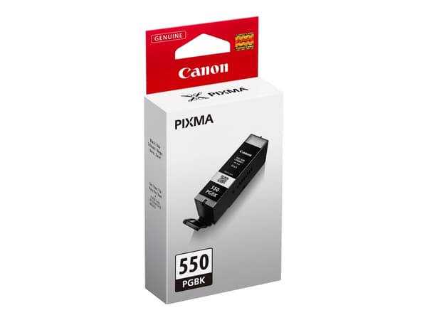 Canon PGI-550 PGBK w/sec, Perusvärintuotto, Väriainepohjainen muste, 1 kpl