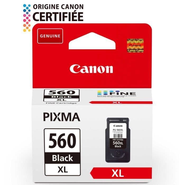 CANON PG-560 XL Blækpatron med højt udbytte - Sort