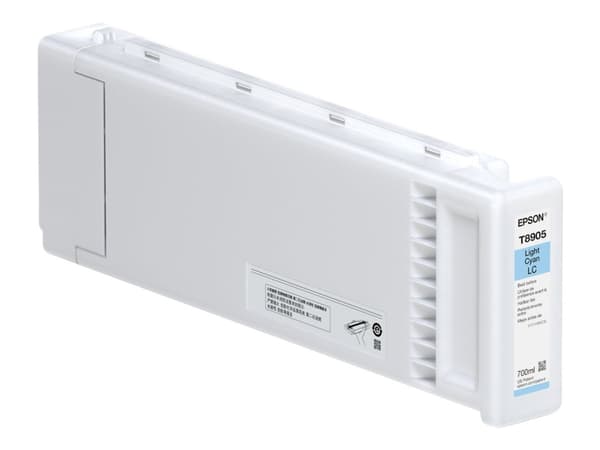 Epson T8905 - 700 ml - lys cyan - original - blekkpatron - for SureColor SC-S80600