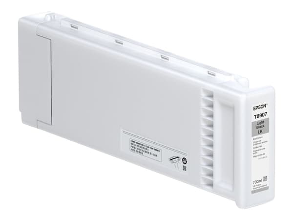 Epson T8907 - 700 ml - lys svart - original - blekkpatron - for SureColor SC-S80600