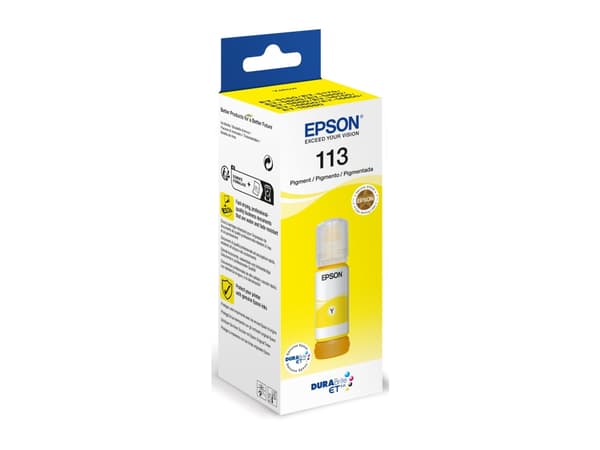 Epson EcoTank 113 - 70 ml - gul - original - blekkrefill - for EcoTank ET-16150, 16650, 5150, 5170, 5800, 5850, 5880; EcoTank Pro ET-16680, 5150, 517
