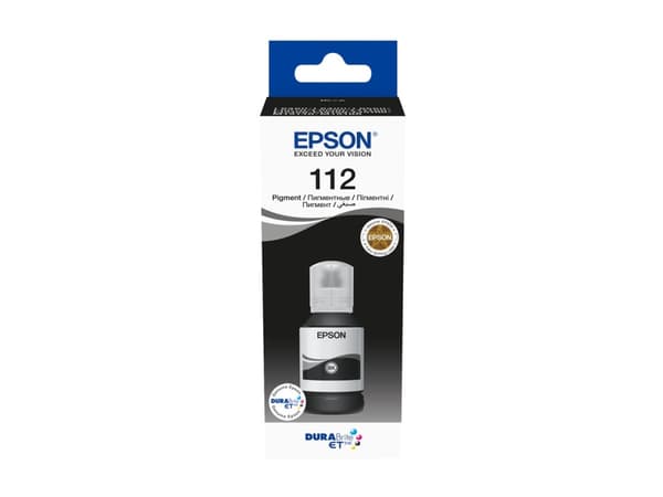Epson EcoTank 112 - 127 ml - svart - original - blekkrefill - for EcoTank L11160, L15160, L6460, L6490, L6550, L6570, L6580, M15140; EcoTank Pro L151