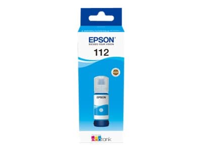 Epson EcoTank 112 - 70 ml - cyan - original - blekkpåfylling - for EcoTank L11160, L15150, L15160, L6460, L6490, L6550, L6570, L6580; EcoTank Pro L15