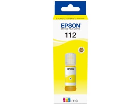 Epson EcoTank 112 - 70 ml - gul - original - blekkrefill - for EcoTank L11160, L15150, L15160, L6460, L6490, L6550, L6570, L6580; EcoTank Pro L15180