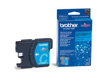 Brother LC1100HYC - Lång livslängd - cyan - original - bläckpatron - för Brother DCP-6690CW, MFC-5890CN, MFC-6490CW