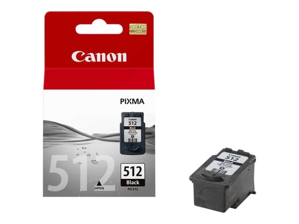 Canon PG-512 - Svart - original - förpackning med stöldmärkning - bläcktank - för PIXMA MP230, MP237, MP252, MP270, MP280, MP282, MP495, MP499, MX350