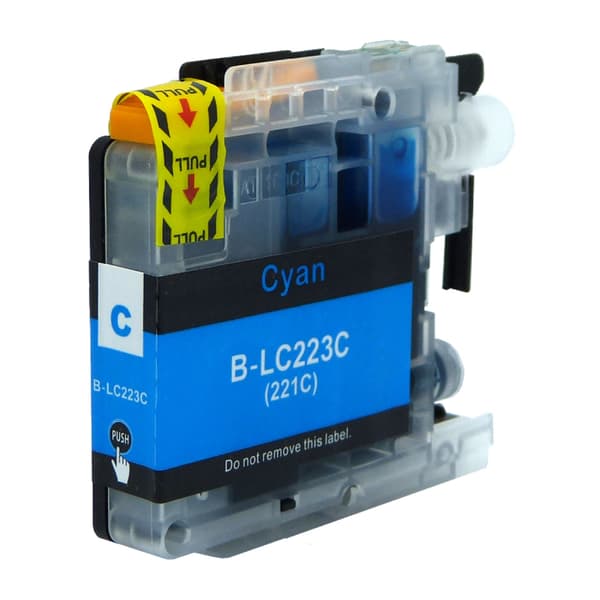Kompatibel - Brother LC 223 Cyan Blekkpatron 10 ml