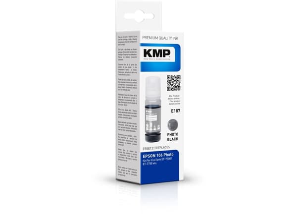 KMP E187, Foto sort, 70 ml, 1 stykker, 1900 sider
