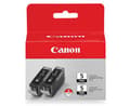Miniatyrbilde 4 av 5: Canon PGI-5 Black Twin Pack - 2-pack - svart - original - blekkbeholder - for PIXMA iP3500, iP4500, iP5300, MP510, MP520, MP610, MP810, MP960, MP970,