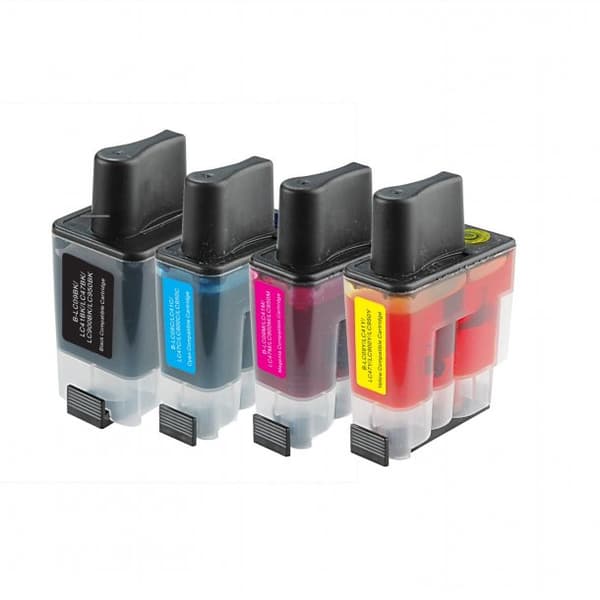 Kompatibel - Brother LC900 blekkpatron combo pack 4 stk 77,5 ml