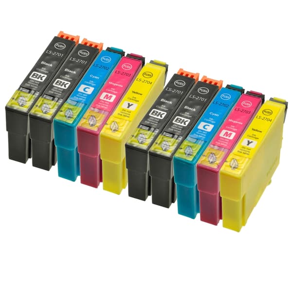 Kompatibel - Epson 27 XL blekkpatron økonomipakke 10 stk 236 ml