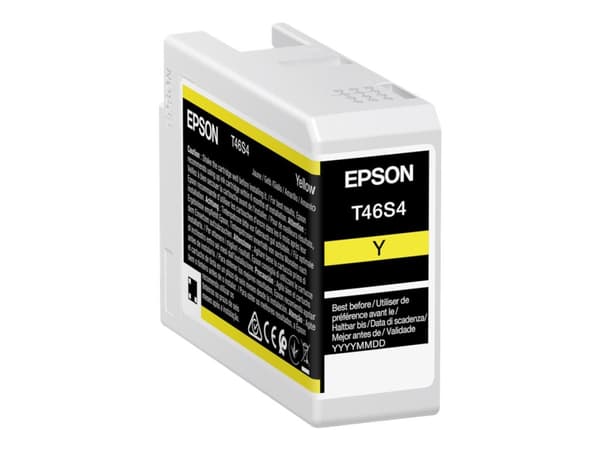 Epson T46S4 - 25 ml - gul - original - blekkpatron - for SureColor P706, SC-P700, SC-P700 Mirage Bundling