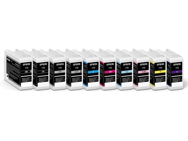 Epson UltraChrome Pro, Väriainepohjainen muste, 25 ml, 1 kpl
