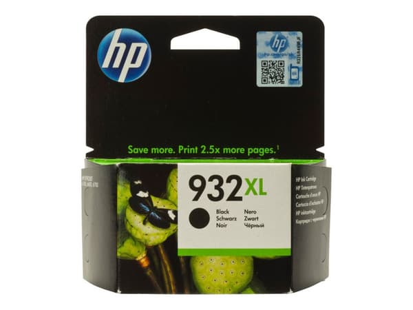 HP 932XL - Høy ytelse - svart - original - blekkpatron - for Officejet 6100, 6600 H711a, 6700, 7110, 7510, 7610, 7612