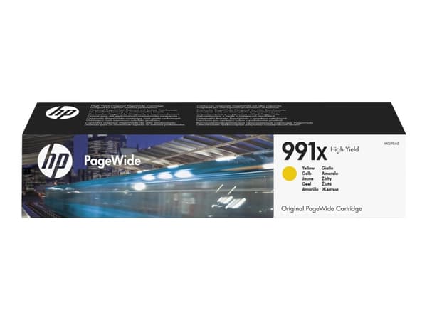HP 991X gul original PageWide-patron med hög kapacitet