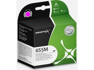 Asarto Muste HP 655:een | DJ Ink Andvantage 3525 | Magenta
