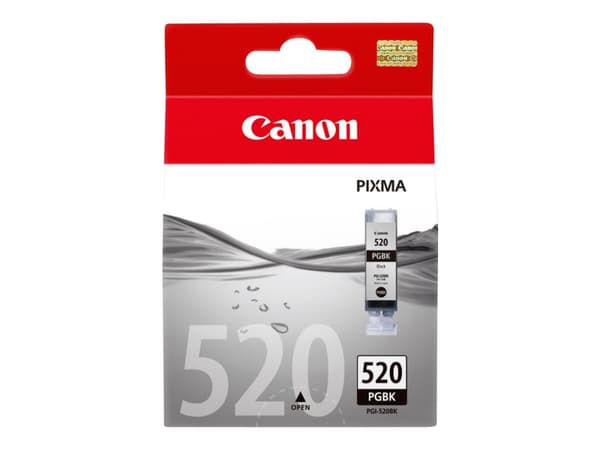 Canon PGI-520BK - 19 ml - svart - original - bläcktank - för PIXMA iP3600, iP4700, MP540, MP550, MP560, MP620, MP630, MP640, MP980, MP990, MX860, MX8