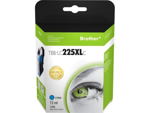 !Ink for Brother LC225XL TBB-LC225XLC CY