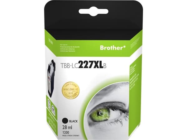 TB - 28 ml - svart - kompatibel - blekkpatron (alternativ for: Brother LC-227XLBK) - for Brother DCP-J4120DW, MFC-J4420DW, MFC-J4620DW, MFC-J4625DW,
