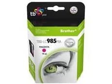TB - 19 ml - magenta - kompatibel - blekkpatron (alternativ for: Brother LC985M) - for Brother DCP-J125, DCP-J140, DCP-J315, DCP-J515, MFC-J220, MFC-
