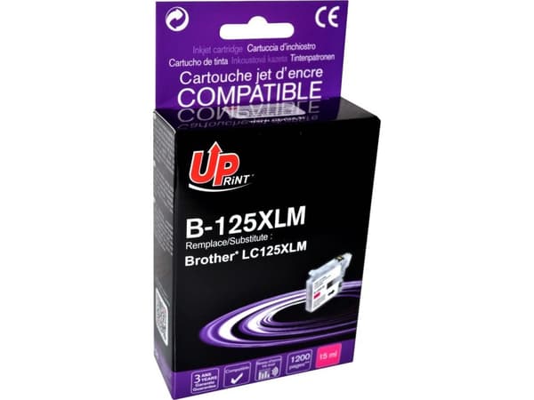 Tusz UPrint Tusz B-125XLM / LC-125XLM (Magenta)