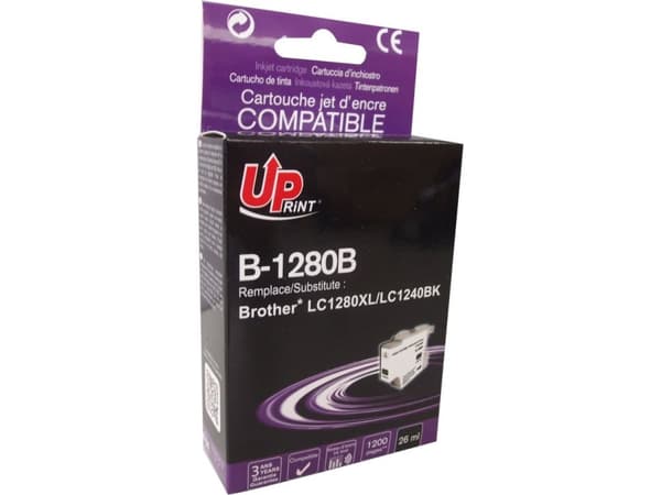 Tusz UPrint Tusz B-1280B / LC-1280XLBK (Black)